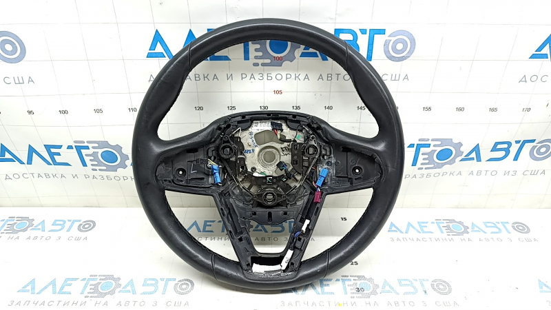 BMW X3 G01 18 leather steering wheel, black, heated, with paddle shifters, scratches
