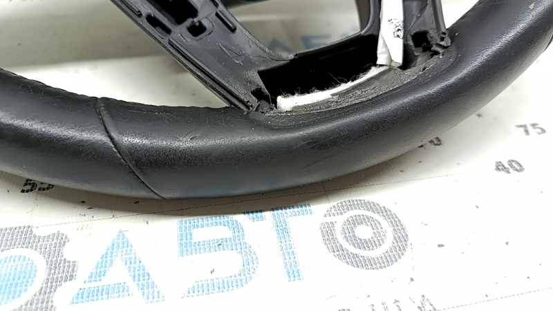 BMW X3 G01 18 leather steering wheel, black, heated, with paddle shifters, scratches