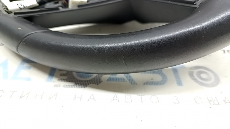 BMW X3 G01 18 leather steering wheel, black, heated, with paddle shifters, scratches
