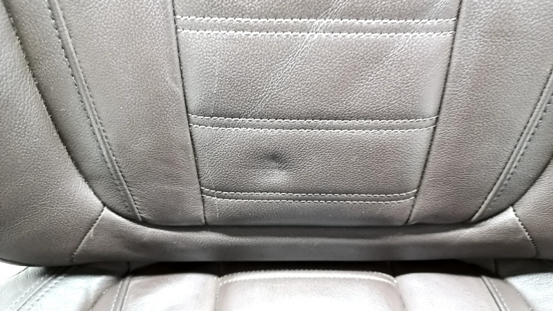 BMW X3 G01 18-21 passenger seat upholstery, Vernasca Mokka brown leather, heated, dented leather, scuffed