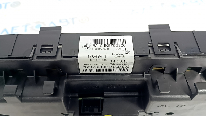 BMW 3 F30 12-18 instrument cluster without projection 96k