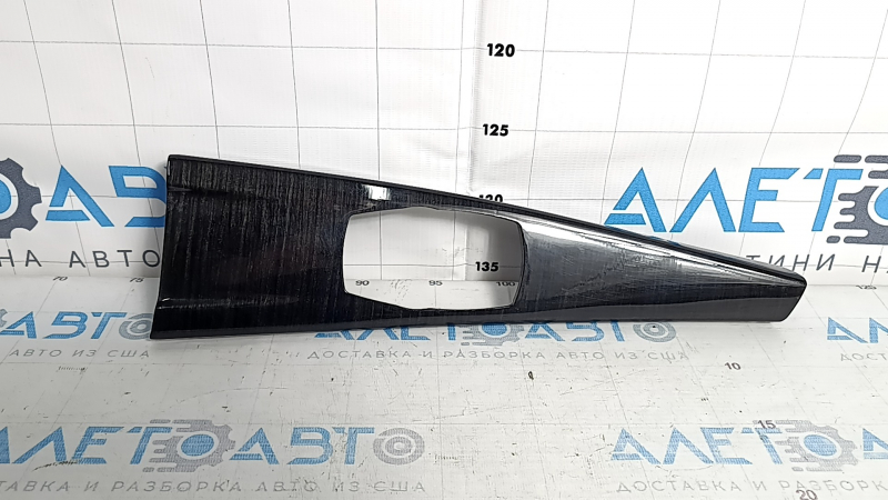 Center console trim for multimedia joystick BMW 3 F30 12-18 dark wood, type 3