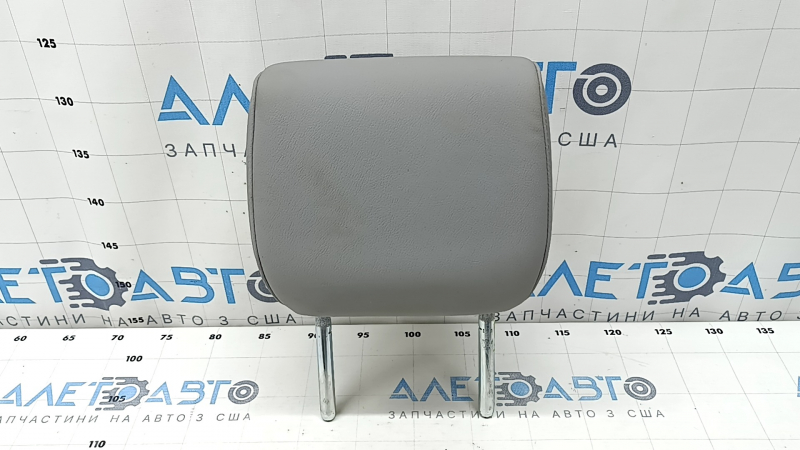 Driver's seat headrest for Honda CRV 17-22, gray leather, cleanable, water-resistant