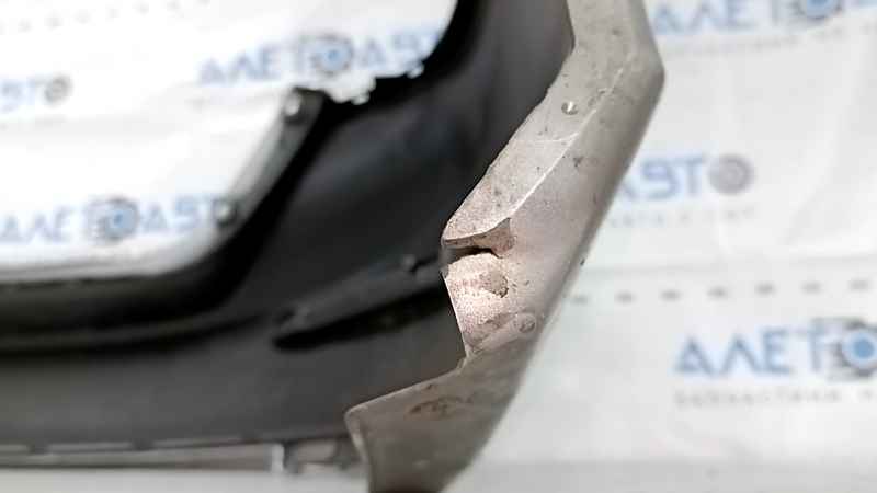Honda Insight 19-22 rear bumper, bare silver, scratches, cracked