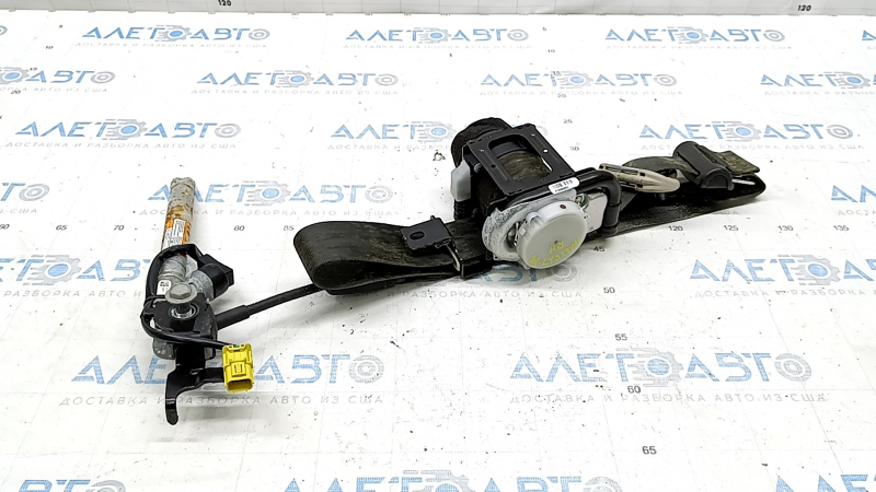 Honda Insight 19-22 black passenger seat belt with tensioner, water-resistant, dry-cleanable