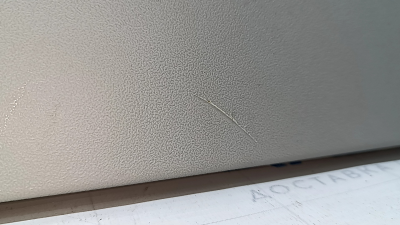 Rear roof trim for VW Tiguan 2017, gray plastic, scratched