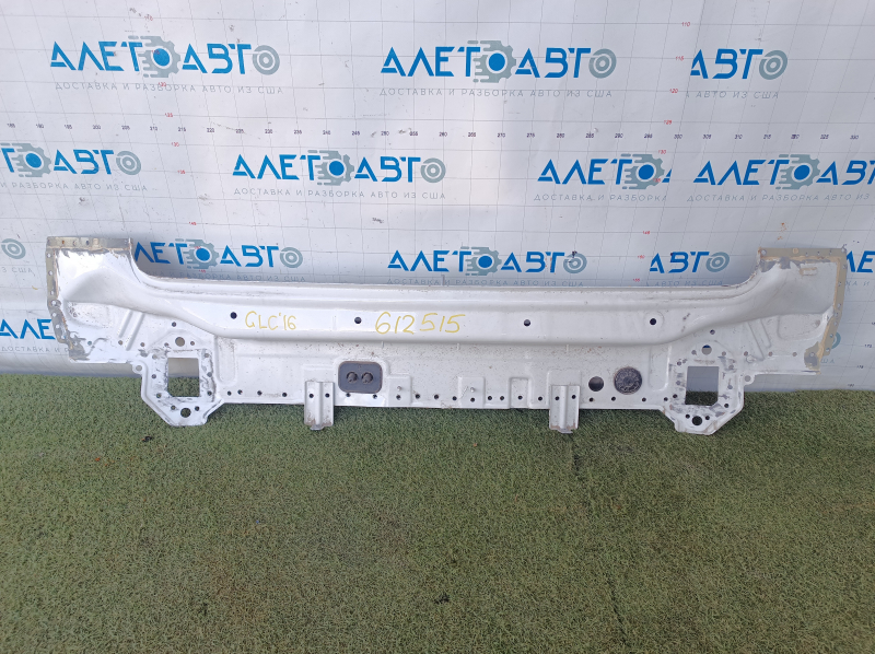 Rear panel Mercedes GLC 16-19 set 3 parts, on the body, white