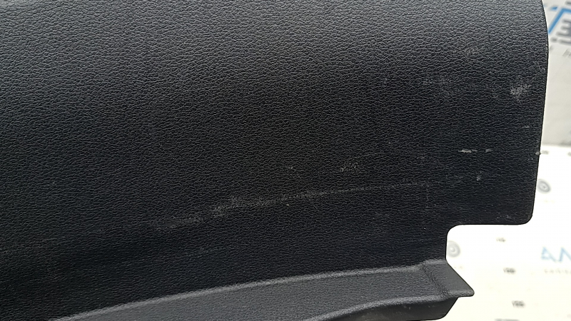 Audi A4 B9 17-20 trunk opening trim, black, scratches, broken mount