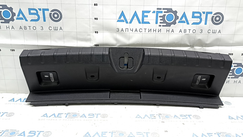 BMW 3 F30 4d 12-18 trunk opening trim, black, scratches