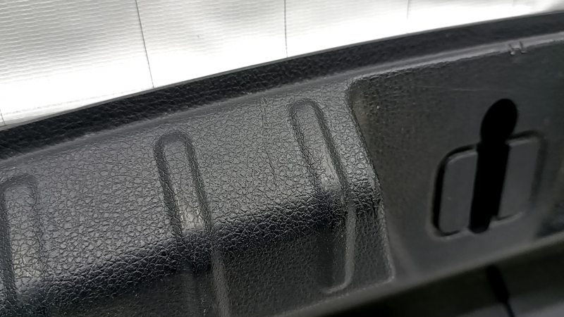 BMW 3 F30 4d 12-18 trunk opening trim, black, scratches