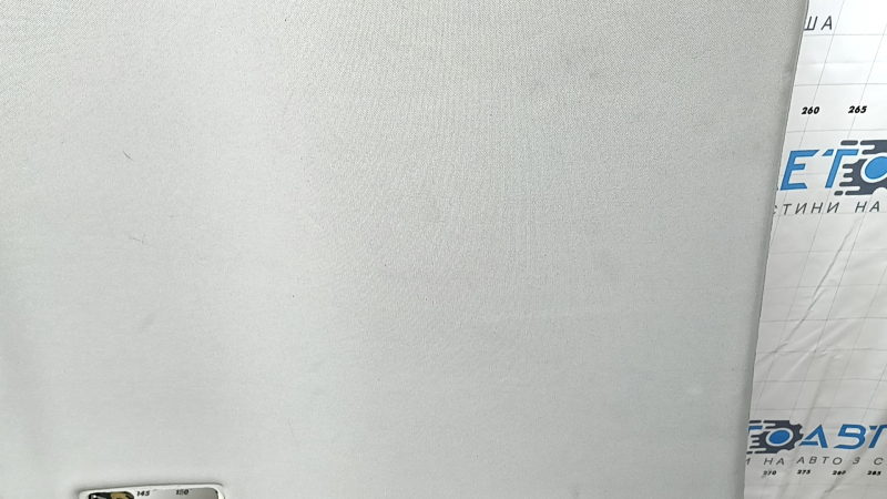 BMW X3 F25 11-17 headlining, gray (HIMMELGRAU), for panoramic windows, needs cleaning, creased, broken mount