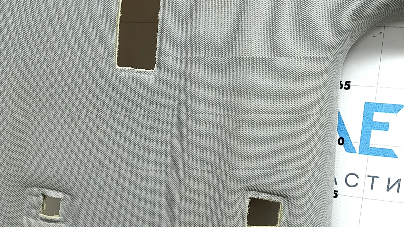 BMW X3 F25 11-17 headlining, gray (HIMMELGRAU), for panoramic windows, needs cleaning, creased, broken mount
