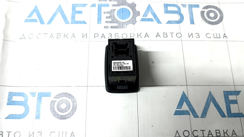 Rear left window lift control BMW X3 F25 15-17 with black trim