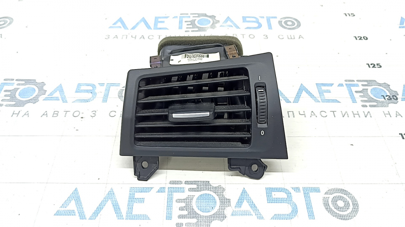 BMW X3 F25 11-17 black left front panel air duct deflector