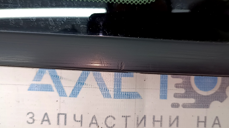 Rear right window, fixed glass, BMW X3 F25 11-17, tinted, matte black, scratches on molding