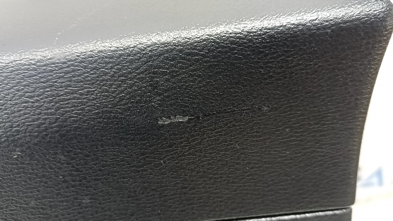 BMW X3 F25 11-17 black lower trunk lid trim for electric door, with plugs, scratches, broken mount