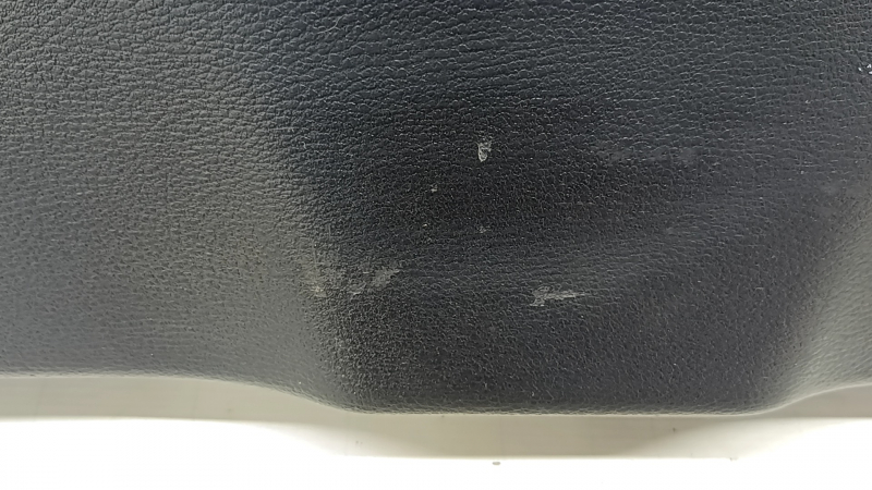 BMW X3 F25 11-17 black lower trunk lid trim for electric door, with plugs, scratches, broken mount