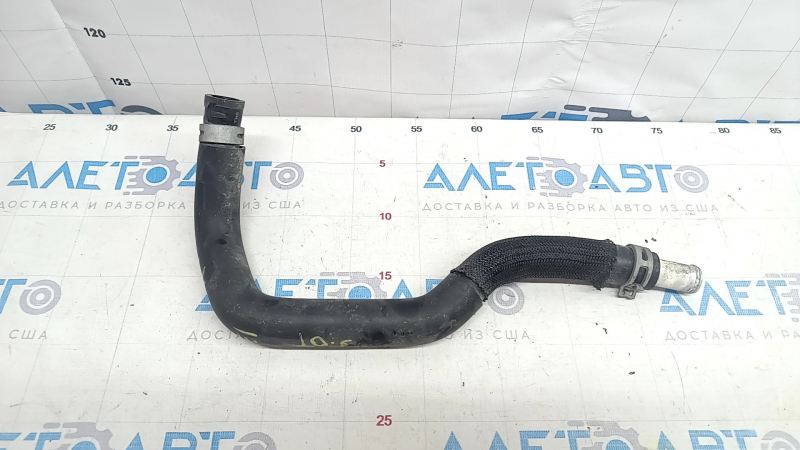Radiator pipe intercooler right Infiniti Q50 16-24 3.0T third with tube