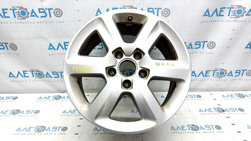 Wheel R18 x 8J ET56 Audi Q7 4L 10-15 light curb