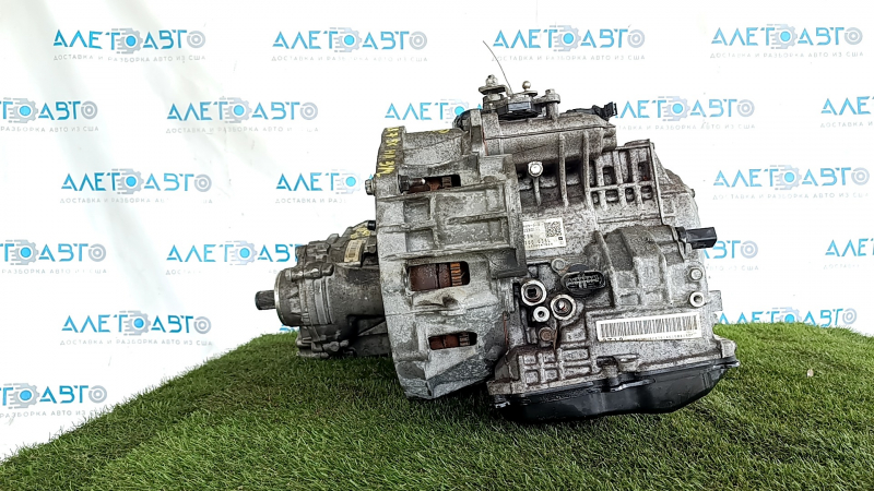 Automatic transmission assembly for an Audi Q3 8U 16-18 AWD QNU 75kW, with gearbox, wedge, chips on the gearbox, for spare parts