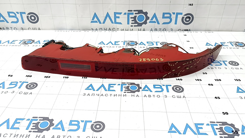 Right rear bumper light Audi Q7 4L 10-15 cracks in the glass