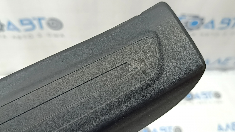 Rear left outer door sill trim for Audi Q7 4L 10-15, black, scratches, nicks, broken guides