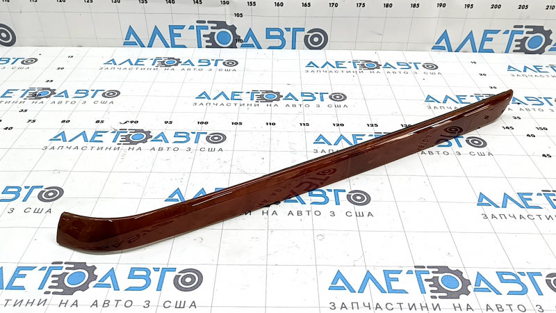Wood grain molding for the rear right door panel of the Lexus RX300 RX330 RX350 RX400h 2009