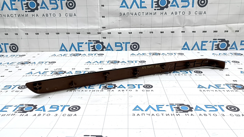 Wood grain molding for the rear right door panel of the Lexus RX300 RX330 RX350 RX400h 2009