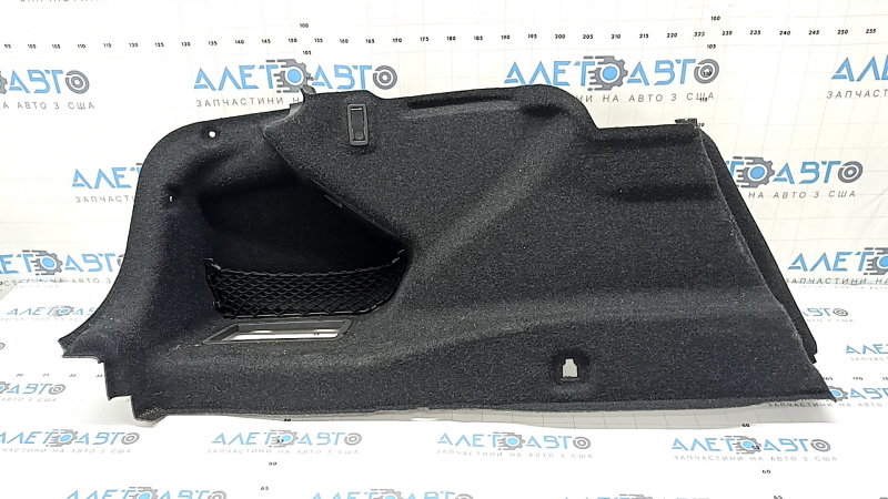 Left arch trim for BMW 5 G30 17-23, black, for first aid kit