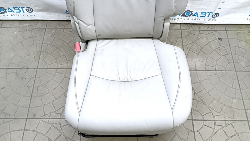Left rear seat Lexus RX300 RX330 RX350 RX400h 04-09, gray leather, dry-cleanable