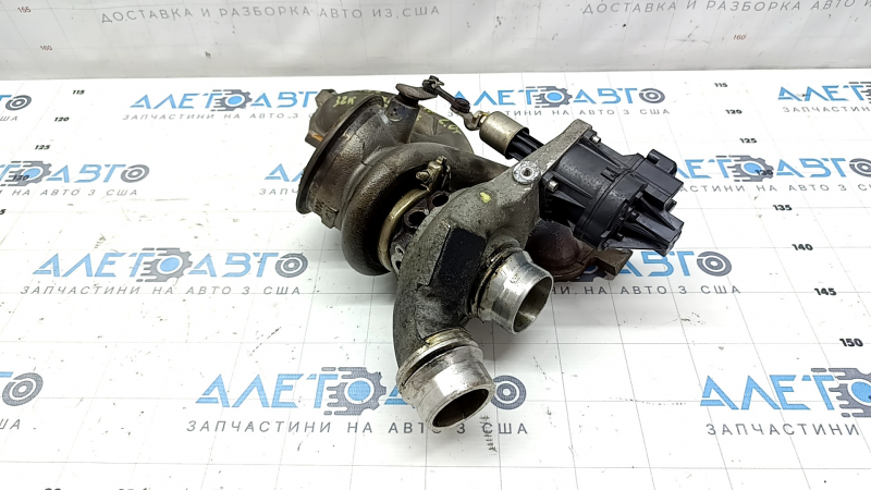 Turbocharger assembly with manifold BMW 5 G30 17-22 2.0T, 530e hybrid water damage, for parts