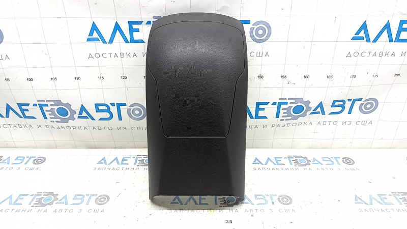 Rear center console trim for Hyundai Sonata 11-15, black, type 2