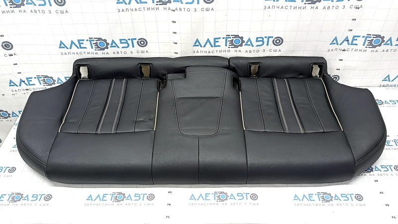 Rear seat cushion for BMW 5 G30 17-23 Dakota leather, black, heated, Sport line, dents