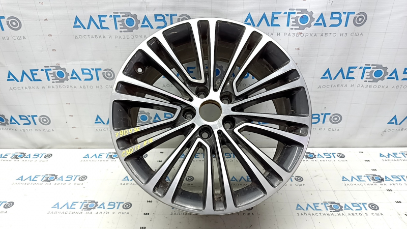 Wheel rim R18 8J ET:30 BMW 5 G30 17-23 gray, light curb, paint chipped