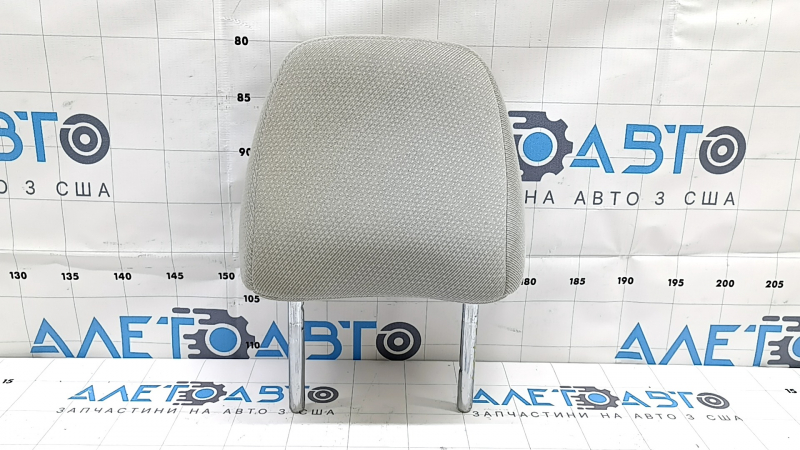 Gray Toyota Camry passenger seat headrest, cloth, dry-cleanable, v50 12-14
