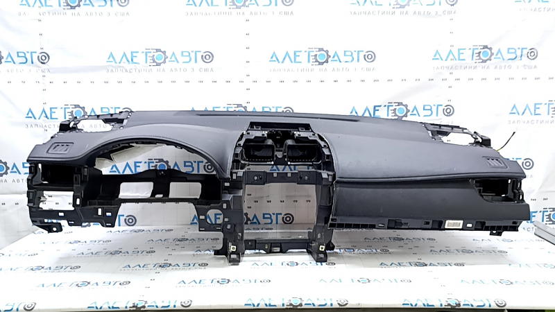 Front dashboard with airbag for Toyota Camry V50 12-14 USA, black, rusty squib