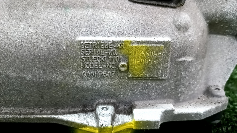 Automatic transmission assembly BMW 5 G30 17-19 GA8HP-50Z 2.0T AWD 32kW
