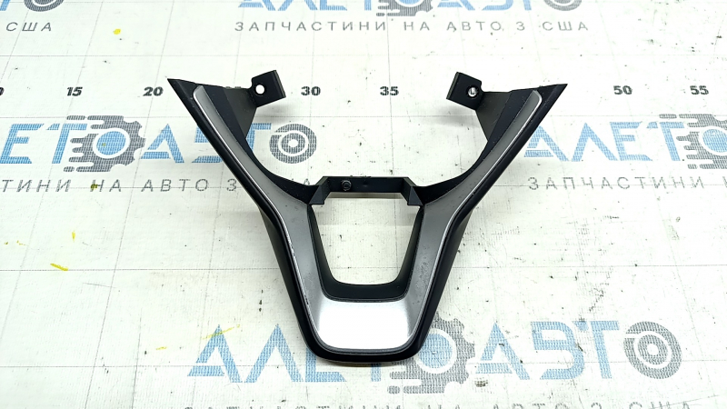 Lower steering wheel trim for Honda Accord 2018-2019, chrome, 2 pieces, scratches
