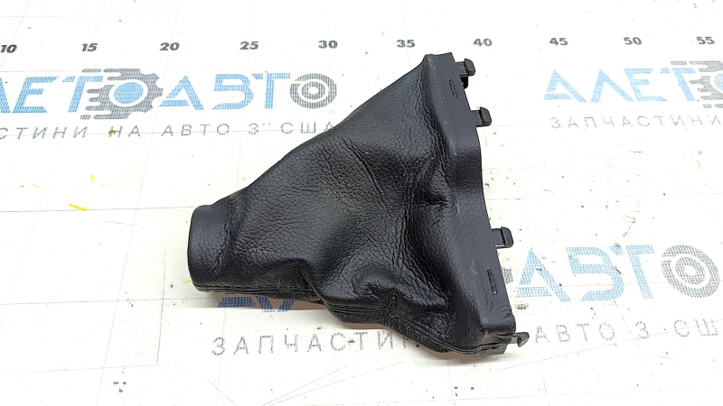 Black leather automatic transmission cover for the Hyundai Sonata 11-15