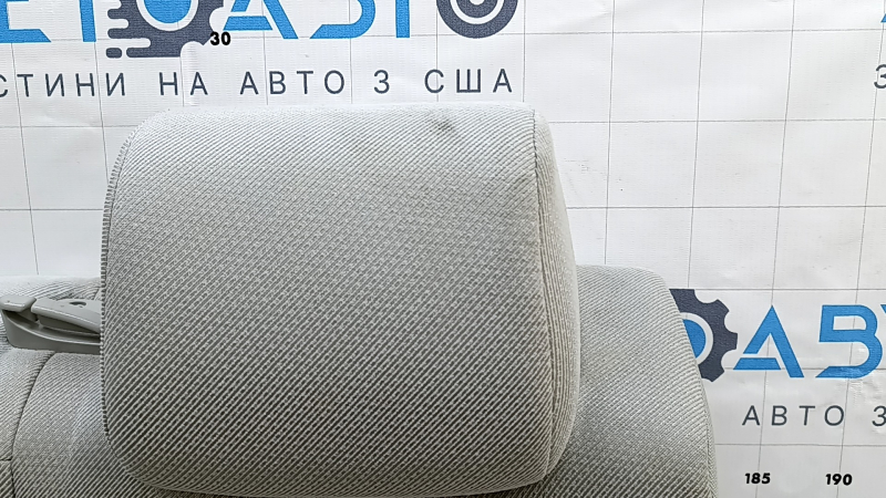 Rear seat, 2nd row, upper left, Toyota Camry v50 12-14 USA, gray, dry cleanable