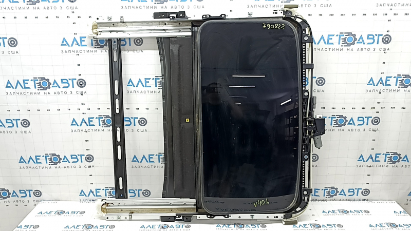 Toyota Camry v40 sunroof assembly with gray curtain