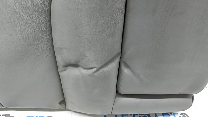 Right rear seat back for Toyota Camry v40 10-11, gray leather, dented, needs cleaning