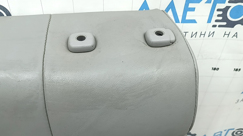 Right rear seat back for Toyota Camry v40 10-11, gray leather, dented, needs cleaning