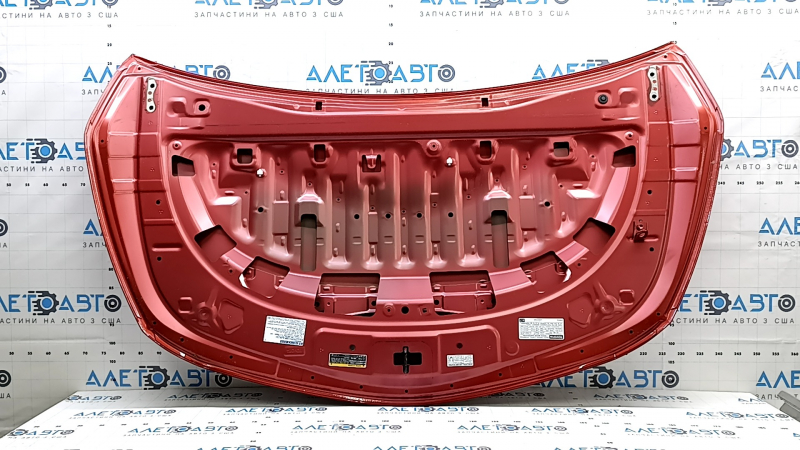 Toyota Prius 50 Prime 17-22 aluminum hood, red 3T7, butt