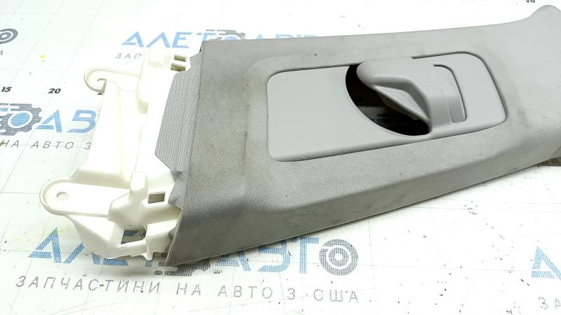 Center pillar trim upper belt left Lexus IS 14-20 gray, for dry cleaning