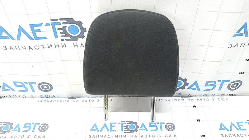 Rear right headrest Toyota Prius V 15-17 velor dark gray, for cleaning, crushed