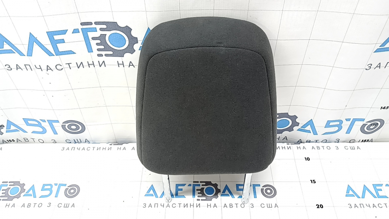 Rear right headrest Toyota Prius V 15-17 velor dark gray, for cleaning, crushed