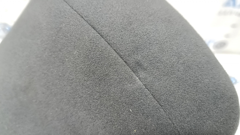 Rear right headrest Toyota Prius V 15-17 velor dark gray, for cleaning, crushed