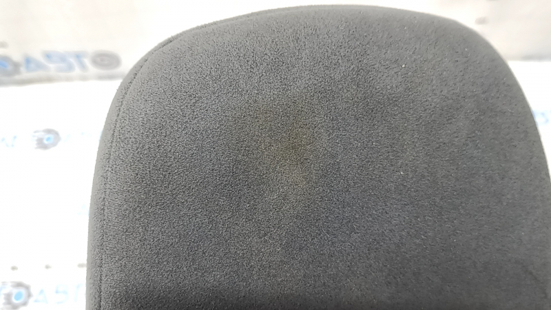 Rear right headrest Toyota Prius V 15-17 velor dark gray, for cleaning, crushed
