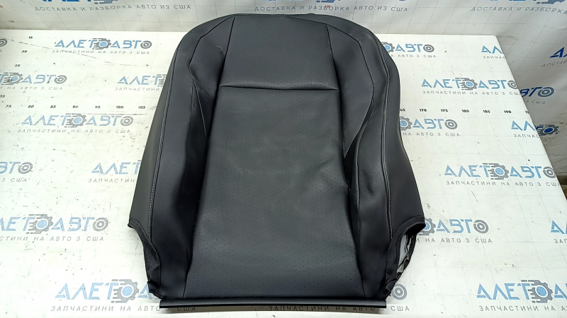 Driver's seat upholstery upper part VW Jetta 19-21 leather black